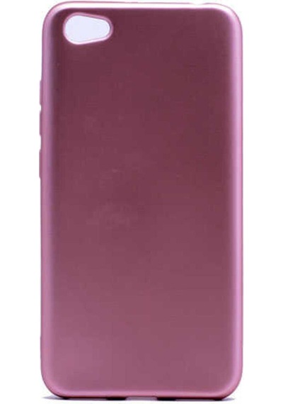 Xiaomi Redmi Note 5a Kılıf Zore Premier Silikon Kapak Rose Gold
