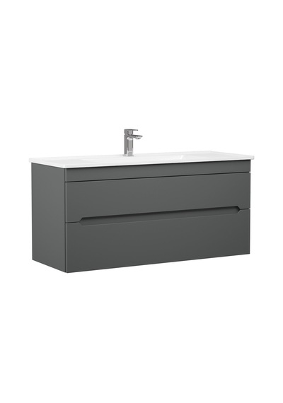 Orka Varna 100 Cm Mdf Mat Antrasit Banyo Dolabı Alt Modül Lavabo Çok Renkli Orka Varna 100 Cm Mdf Mat Antrasit Banyo Dolabı Alt Modül Lavabo Çok Renkli