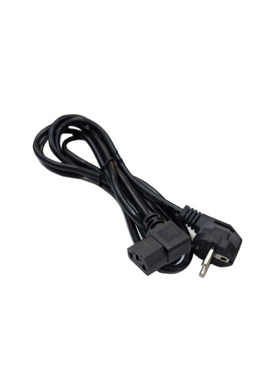 Ac 90 Derece L Power Kablo 3x0.75 L Tipi 90 Pc Monitör Power Kablosu 2m