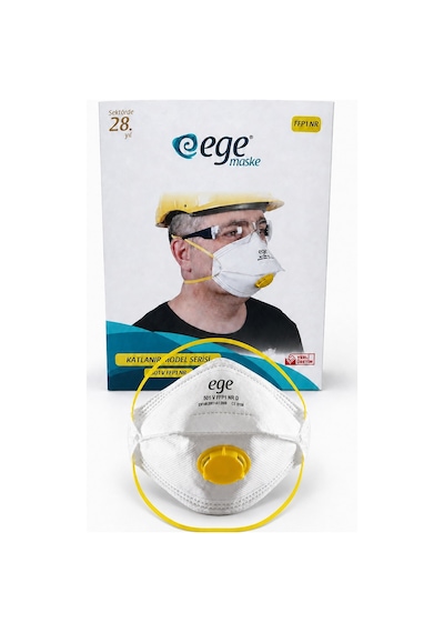 Ege 501 V Ffp1 Nr Ventinli Maske 10'lu