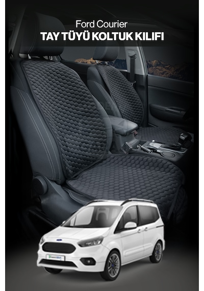 Ford Tourneo Courier Uyumlu Ön Arka Tay Tüyü Koltuk Minderi