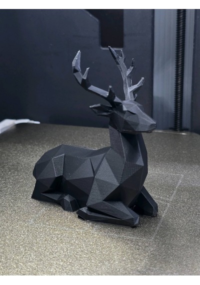Mini Modern Natural Geyik Heykeli Hediyelik Ev Ve Ofis İçin 13 Cm Dekoratif Ürün