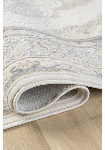 Seyran Halı Smart 12002 Gri %50 Pamuk - %25 Polyester Polipropilen Makine Halısı