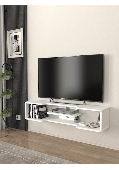Perry Tv Sehpası Beyaz 120 Cm Diğer Perry Tv Sehpası Beyaz 120 Cm Diğer