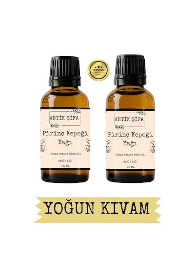 Pirinç Kepeği Yağı - 2 X 20 Ml 20 ML