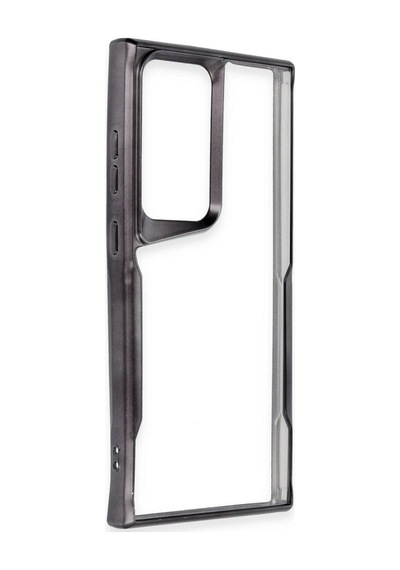 Samsung Galaxy S24 Ultra Kılıf Boyi Silikon Kapak - Siyah