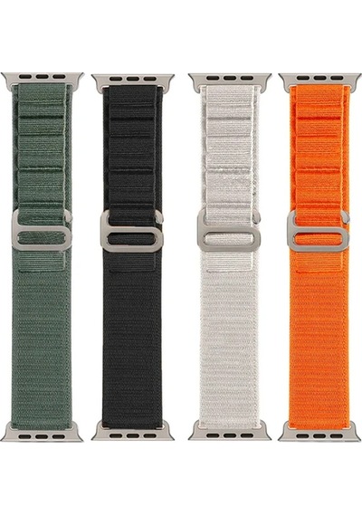 Ally Apple, Uyumlu Watch 7-8 45mm 6-5-4 44mm Watch Ultra 49mm Alpine Loop Kayış Kordon 3-2-1 42mm- 5775