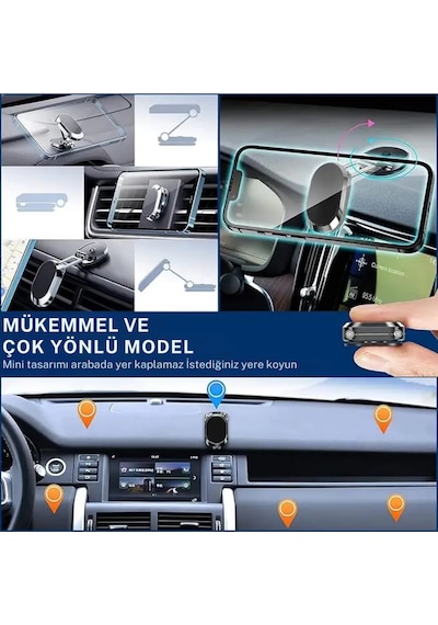 Katlanabilir Mınatıslı Manyetik Mini Araç Içi Ve Masaüstü Premiu Katlanabilir Mınatıslı Manyetik Mini Araç Içi Ve Masaüstü Premiu