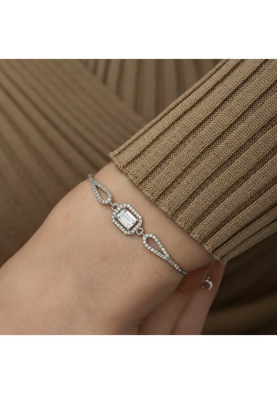 Casera's Gümüş Baget Bileklik Csr2183295 Gümüş
