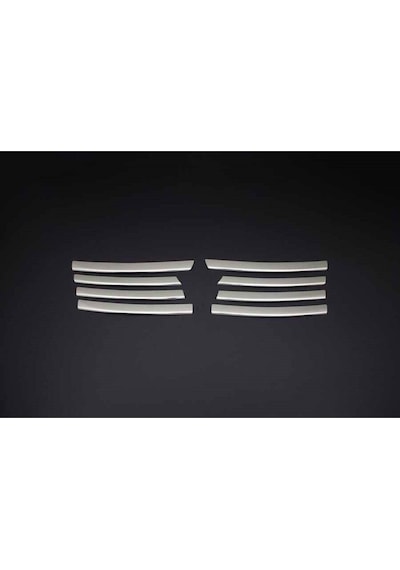 Vw Volkswagen Passat 3b Sedan Uyumlu Ön Panjur 8 Parça İnce 1996-2001 Paslanmaz Krom