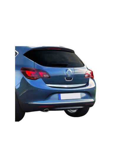 Opel Astra J Hb Uyumlu Bagaj Alt Çıtası 2010-2014 Paslanmaz Krom