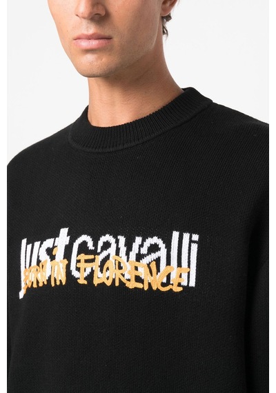 Just Cavalli Bisiklet Yaka Sweat Siyah