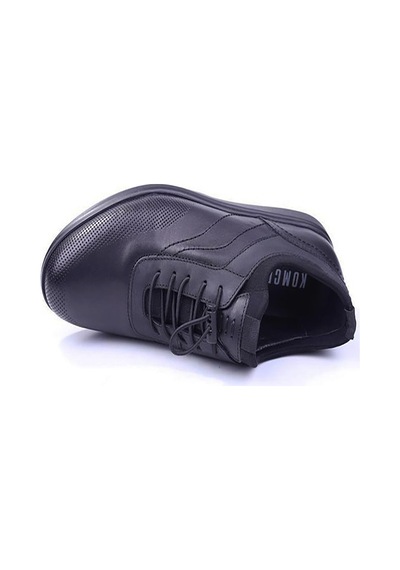 Komcero 1k9784-7464 Erkek Casual Ayakkabı - Siyah Siyah