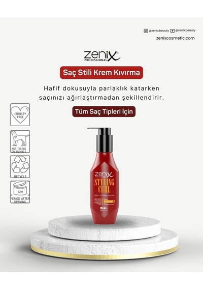 Professional Styling Curl Saç Şekillendirici Krem, 115 Ml Diğer