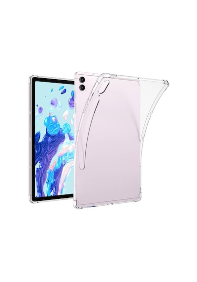 Forzacase Samsung Galaxy Tab S9 Ultra 14.6 İnch X910 İle Uyumlu Anti Shock Silikon Kılıf - Fc014 Şeffaf