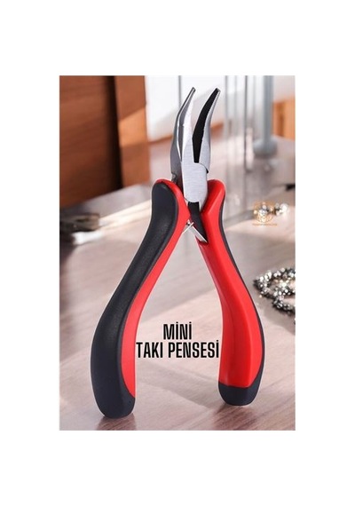 Zenvac Profesyonel Mini Eğri Kargaburun Takı Pensesi 720833 Zenvac29