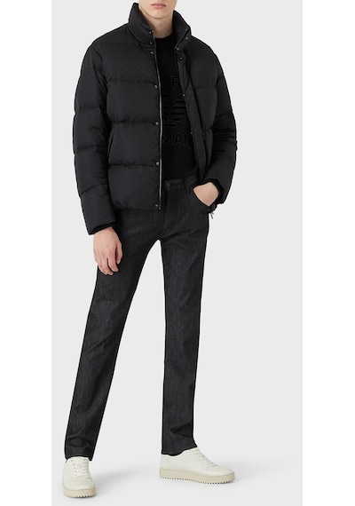 Emporio Armani Erkek Mont 8N1Bn3 1Nhqz F046 Siyah (482471271) Siyah