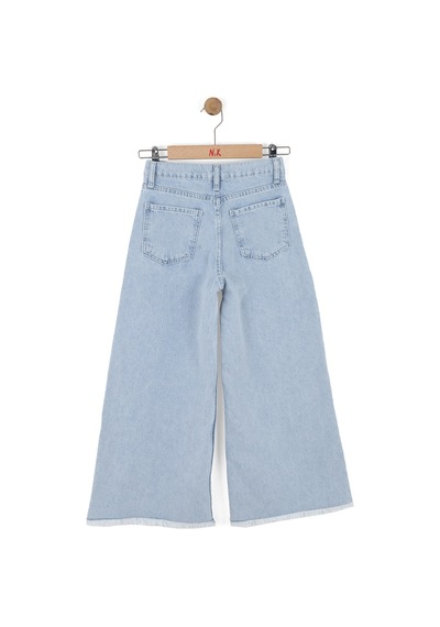 Xo Kids Kız Çocuk Jean Pantolon 8-14 Yaş 51703 Açık Mavi
