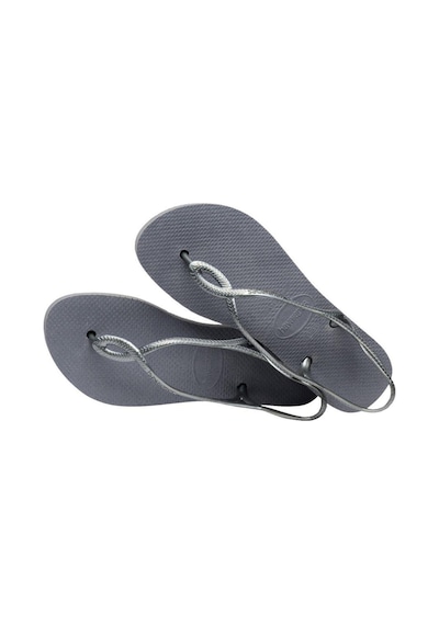 Havaianas Luna Flatform Grey Steel Kadın Terlik 4148600-5178-2179 Gümüş