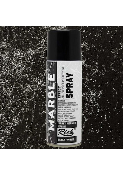 Rich 11370 Beyaz Mermer Efekti Sprey 200 Ml