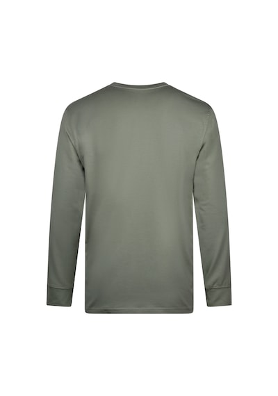 Hatemoğlu Haki Regular Fit Bisiklet Yaka Pamuklu Sweatshirt 1973958 Haki