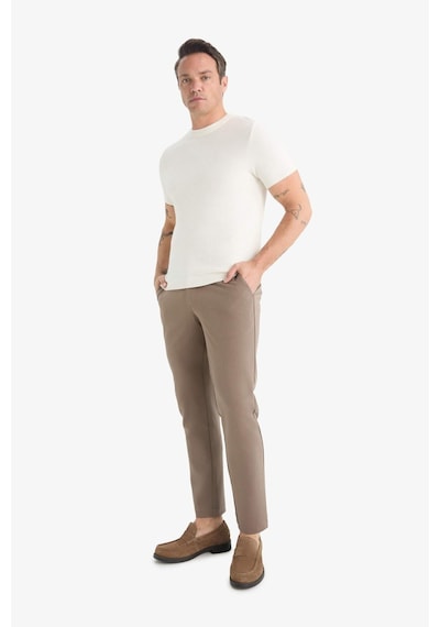 Defacto Tailored Fit Kahverengi Erkek Pantolon C7508ax/bn571 Kahverengi