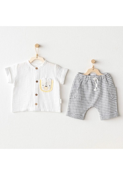 Andywawa Andy Wawa 2li Takım Little King Gri Açık Gri