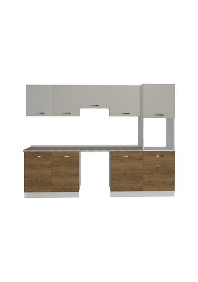 Decoraktiv Elite 280 Ankastre Boy Dolaplı Mdf Hazır Mutfak Dolabı - Tezgah Dahil - Pera - Kumtaşı Çok Renkli Decoraktiv Elite 280 Ankastre Boy Dolaplı Mdf Hazır Mutfak Dolabı - Tezgah Dahil - Pera - Kumtaşı Çok Renkli