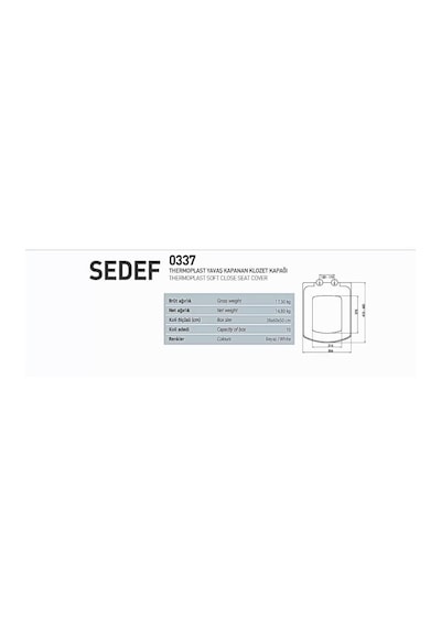 Nkp Sedef Yavaş Kapanan Klozet Kapağı Thermoplast Diğer