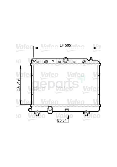 X Radyatör Rover 220 D / Sd/ Sdı 1995-2000 618isi 1996-1999 620i 1993-1996 620si 1993-1999 25 2.0idt 1999-2005