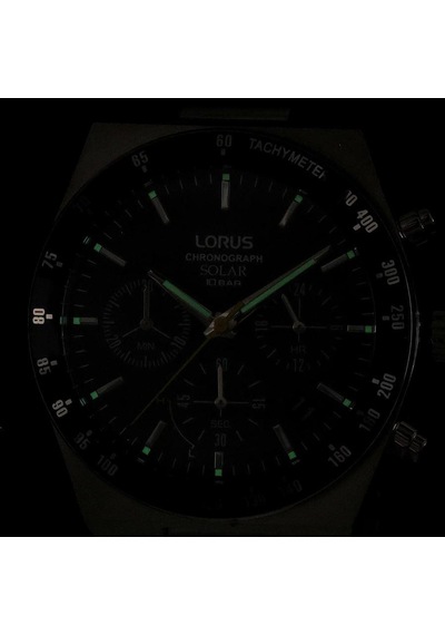 Lorus Rz523ax9 Solar Kronagraf Erkek Kol Saati Metalik Gri