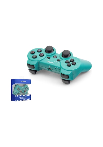Ps3 Kablosuz Gamepad Nodar Nd600 Turkuaz