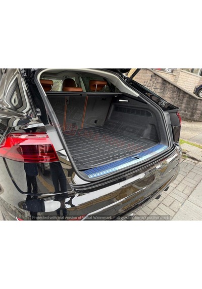 Audi Q8 2025- 3d Kokusuz Kauçuk Bagaj Havuzu