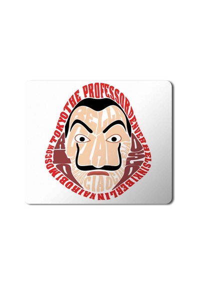 La Casa De Papel The Professor Mouse Pad Mousepad