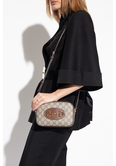 Gucci Small Horsebit 1955 Shoulder Bag Brown Kahverengi