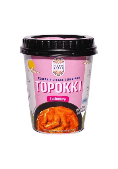 Good Seoul Topokki Korean Ricecake Carbonara 113 G