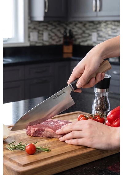 Unıqella Bladepro Classico Şef Bıçağı 230mm Çelik