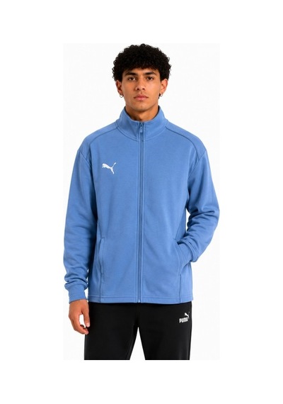 Puma Teamgoal Full Zıp Top Erkek Casual Sweatshirts 65879730 Siyah