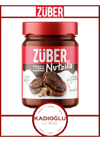 Züber Nutzilla Fındık Kreması Kakaolu 315 Gr
