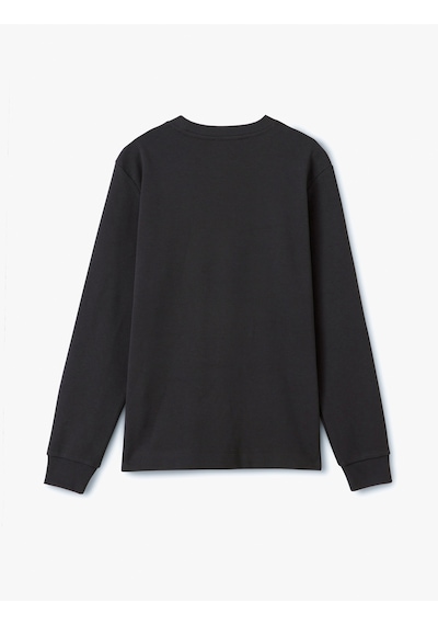 Koton Bisiklet Yaka Pamuklu Basic Sweatshirt Antrasit 5sam70008mk Antrasit