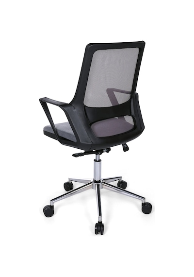Ofisbazaar Lizz Gri Fileli Çalışma Koltuğu Ergonomik Ofis Ve Ev Koltuğu Gri Gri