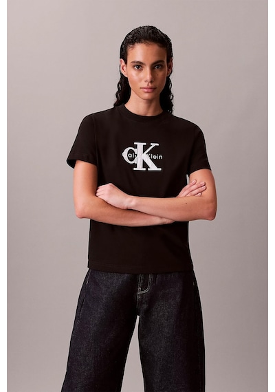 Calvin Klein Kadın Tişört-lv047e819g Siyah