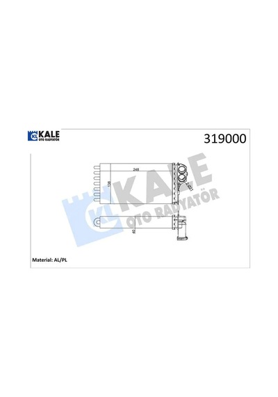 Kalorifer Radyatörü 206 98 Xsara 99 247x134 Kale Radyatör 6448.g3