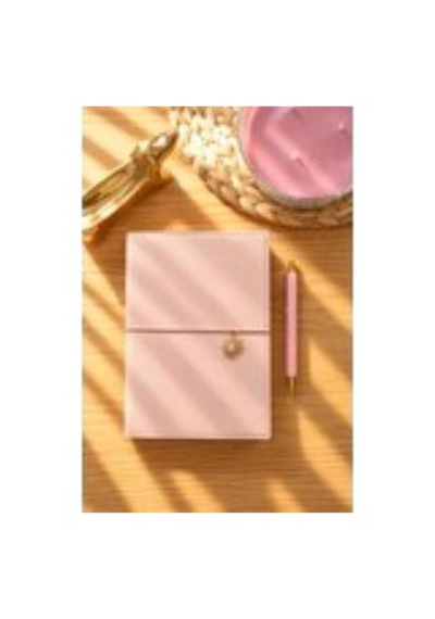 Victoria's Journals Charm-2027 Yılı Günlük Ajanda A5 -değişebilen Iç Ve Charm .yaldız Kenar. Pembe