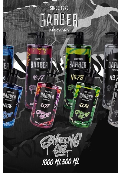 Barber Marmara No.76 Pompalı Tıraş Jeli 500 Ml
