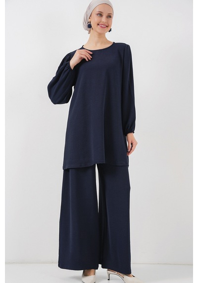 Bigdart Ayrobin Tunik Pantolon Alt Üst Takım 6712 - Lacivert