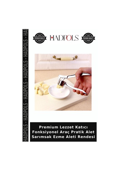 Premium Lezzet Katıcı Fonksiyonel Araç Pratik Alet Sarımsak Ezme Aleti Rendesi Çelik