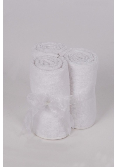Victoria Serisi 3 Adet Havlu 30x50cm 75gr Beyaz