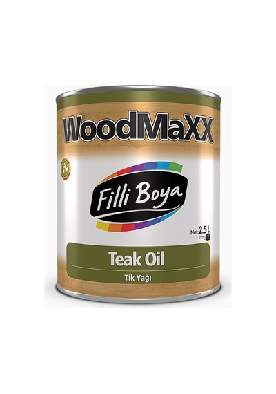 Filli Boya Woodmaxx Teak Oil Tik Yağı 15 Lt