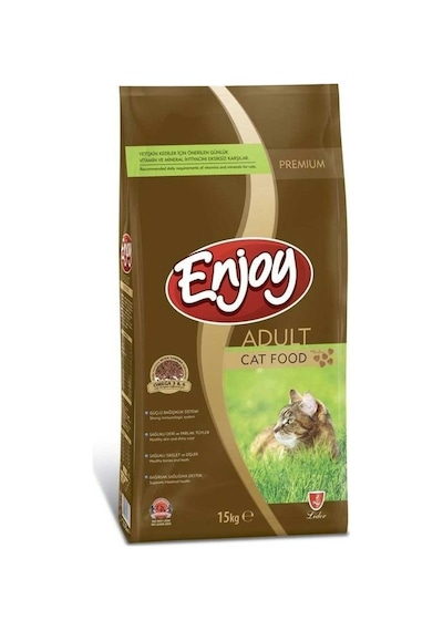 Enjoy Cat Food Tavuklu Yetişkin Kedi Maması 15 KG